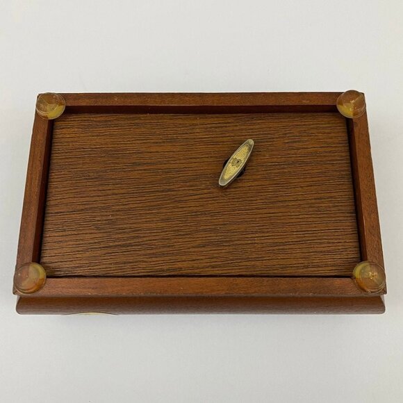 Wildwood Artisans Religious Faith Music Box Solid Cherry Wood Wooden Sounds - Picture 8 of 10